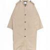 Tibi Reversible Cuffed Trench