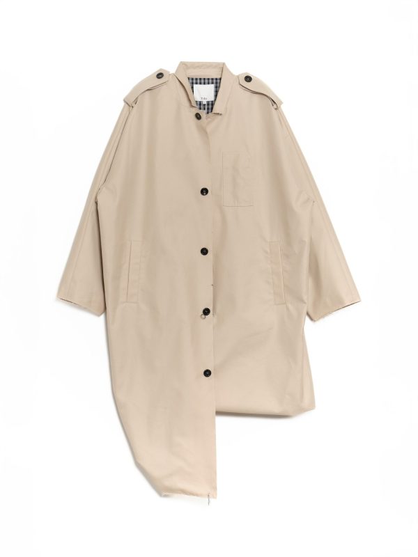 Tibi Reversible Cuffed Trench, view 3