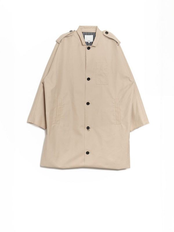 Tibi Reversible Cuffed Trench, view 4