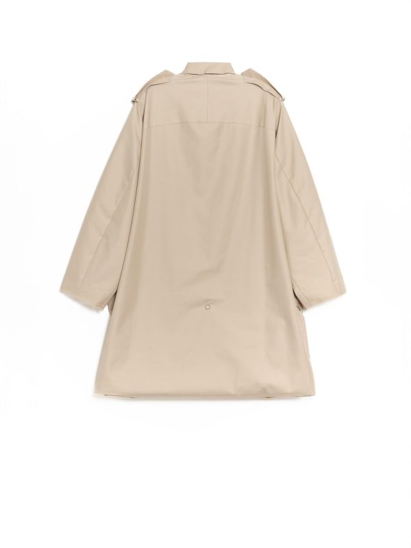 Tibi Reversible Cuffed Trench, view 5