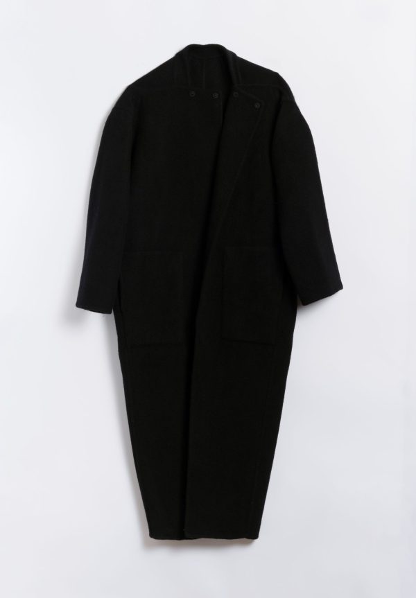 Rick Owens Island Coat - Double Cashmere, view 3