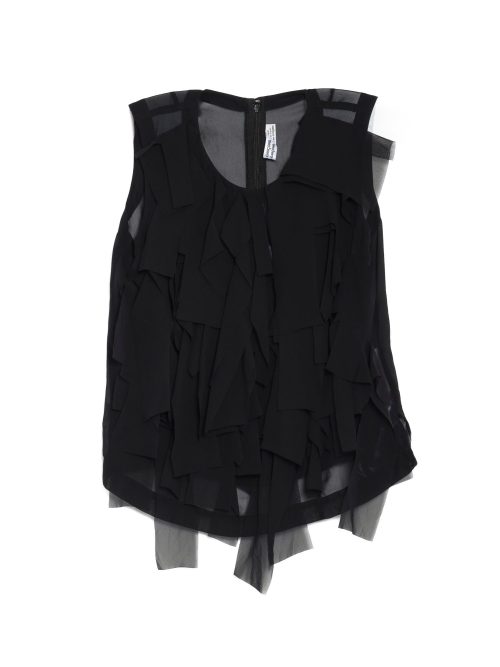 CDG_11000_279.jpg Comme des Garçons Ruffle Chest Tank