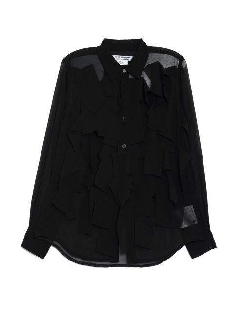 CDG_11003_284.jpg Comme des Garçons Ruffle Chest LS Button Up