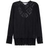 Comme des Garçons Eyelet LS with Mesh Overlay
