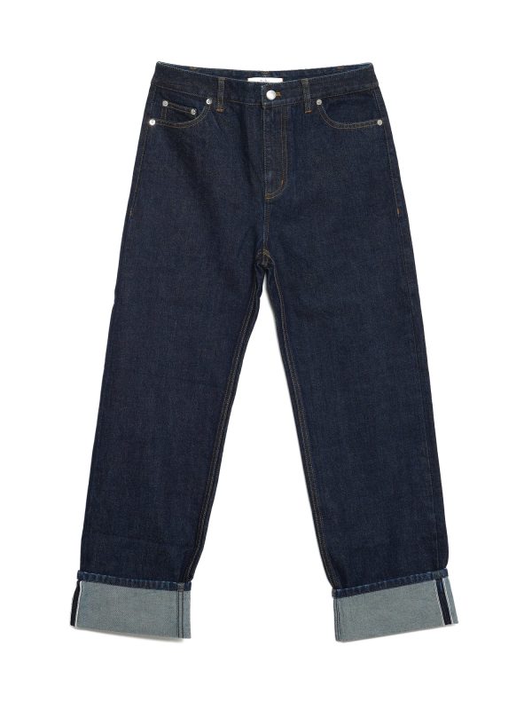 Tibi Selvage Denim 5 Pocket Alec Jean