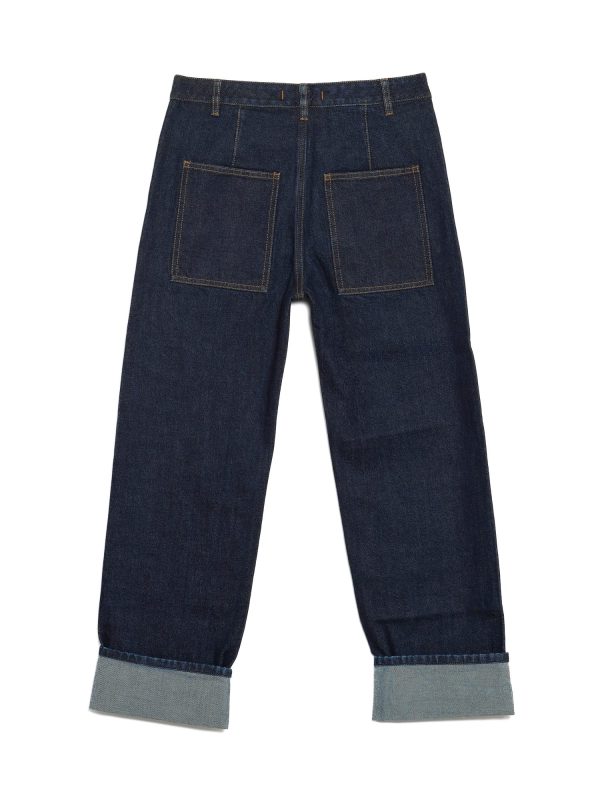 Tibi Selvage Denim 5 Pocket Alec Jean