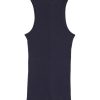 Tibi Circular Fine Rib T Tank