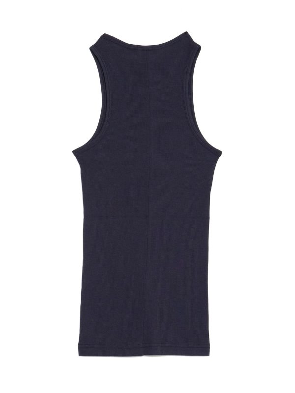 Tibi Circular Fine Rib T Tank
