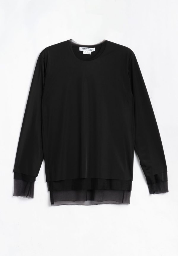 Comme des Garçons Tripple-Layer Mesh Tee