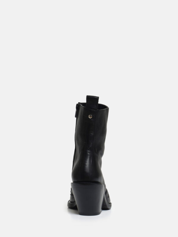 AnnDemeulemeester_11171_143.jpg Ann Demeulemeester Heimo Pointy Ankle Boots, view 3