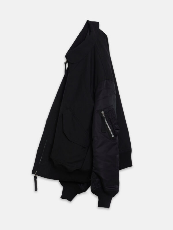 CDG_11049_173.jpg Comme des Garçons Homme Peter Pan Collar Bomber Jacket, view 3