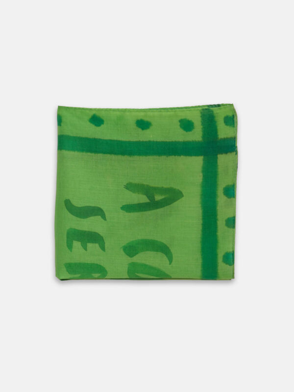 Massimo Alba HANKY1 Printed Cotton Handkerchief, view 3