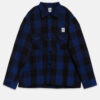 South2 West 8 Smokey Shirt - Cotton Buffalo Plaid Twill