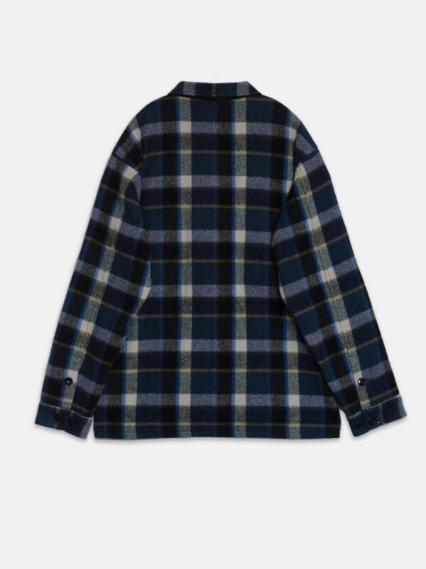South2 West8 Smokey Shirt - Wool Melton Plaid, view 2