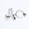 Ann Demeulemeester Foka Key Earrings