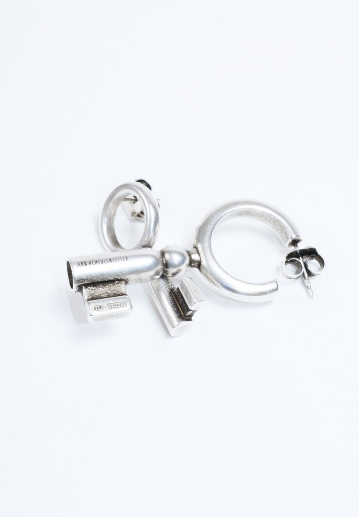 Ann Demeulemeester Foka Key Earrings