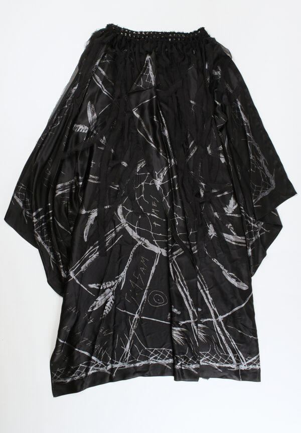 Ann Demeulemeester Fora Macrame Embroidery Robe, view 2