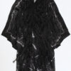 Ann Demeulemeester Fora Macrame Embroidery Robe