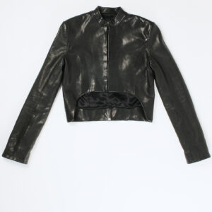 Ann Demeulemeester Sas Cropped Stand Collar Blouson