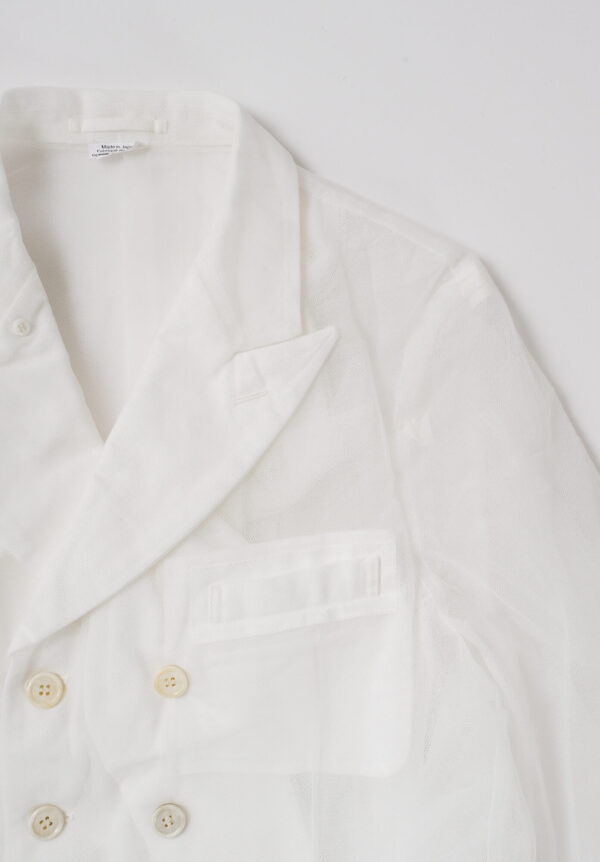 Comme des Garçons Homme Plus Long Tulle Jacket, view 3