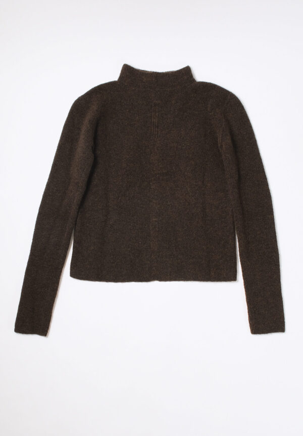 Rick Owens F/W 25 Headon Pull Sweater - Brown, view 2