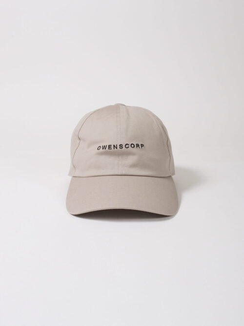 Rick Owens F/W 25 Baseball Cap - Pearl/Black