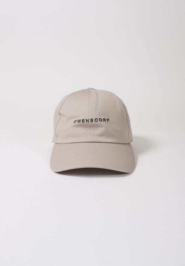 Rick Owens F/W 25 Baseball Cap - Pearl/Black