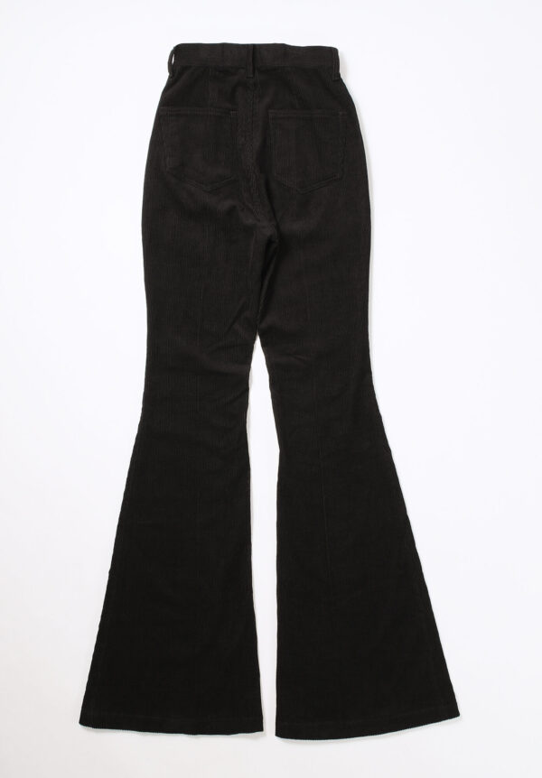 Rick Owens F/W 25 Bolan Bootcut Trouser - Black Corduroy, view 2