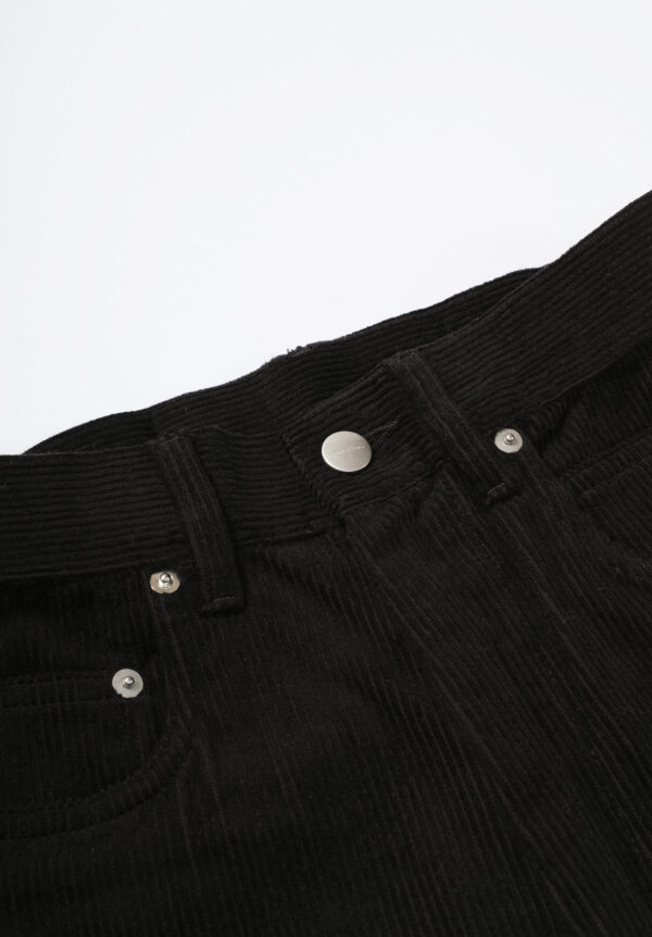 Rick Owens F/W 25 Bolan Bootcut Trouser - Black Corduroy, view 3