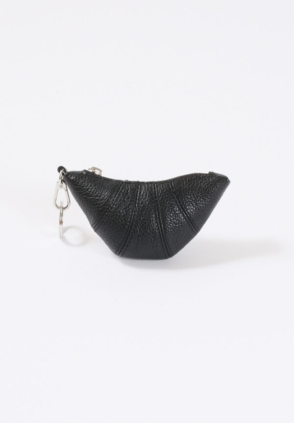 Lemaire Mini Croissant Keyring - Black, view 2