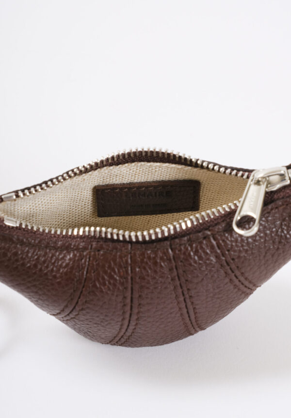 Lemaire Mini Croissant Keyring - Roasted Pecan, view 3