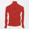 Issey Miyake Chiffon Twist Top - Red