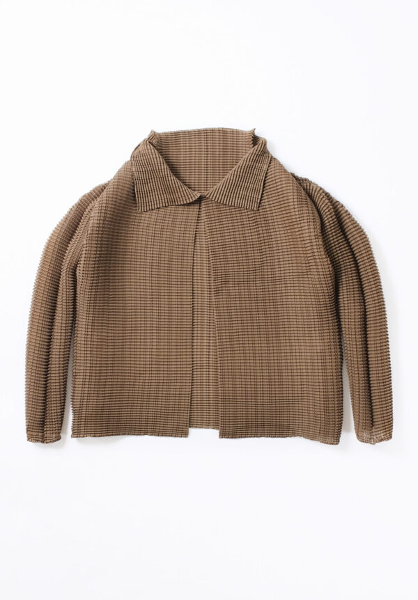 Issey Miyake Wooly Pleats Cardigan