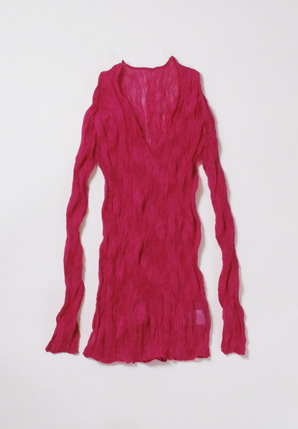 Issey Miyake Chiffon Twist - Pink Robin