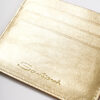 Santoni Tumbled Leather Credit Card Case, view 3