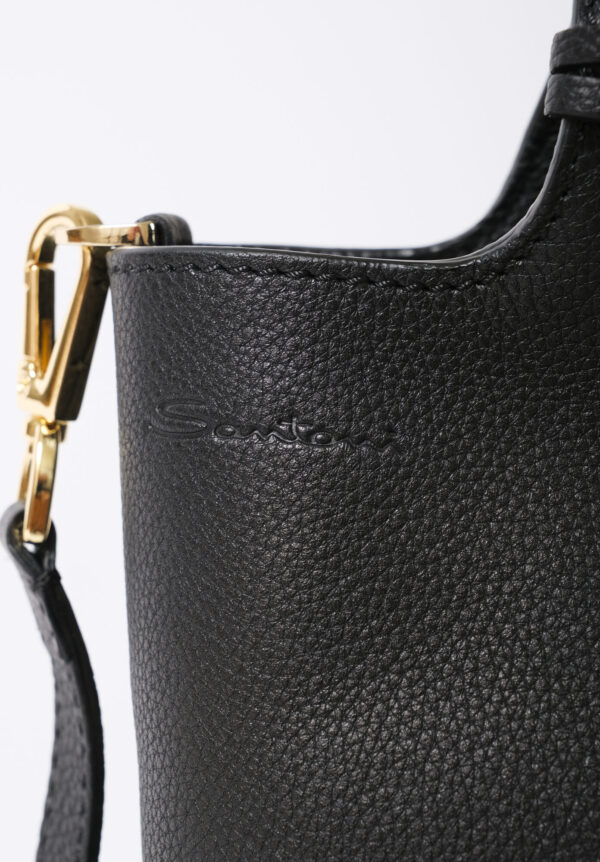 Santoni Small Chapelier with Zipper Closure, view 6