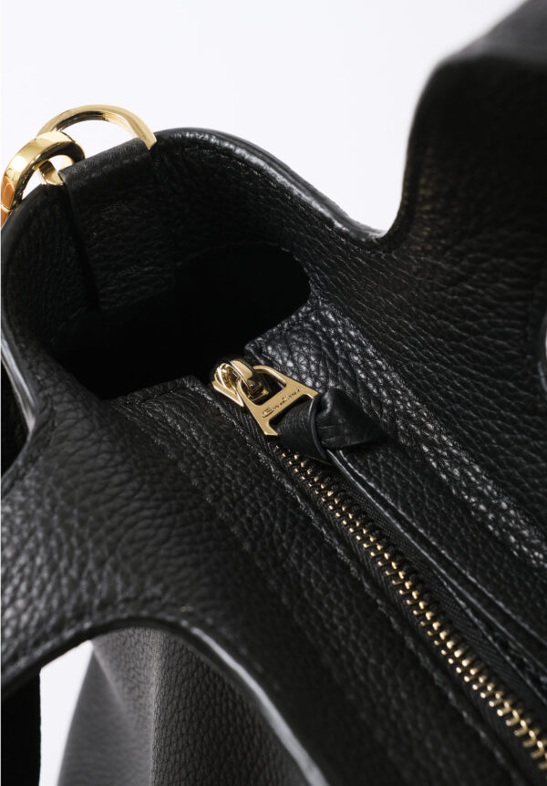 Santoni Small Chapelier with Zipper Closure, view 8