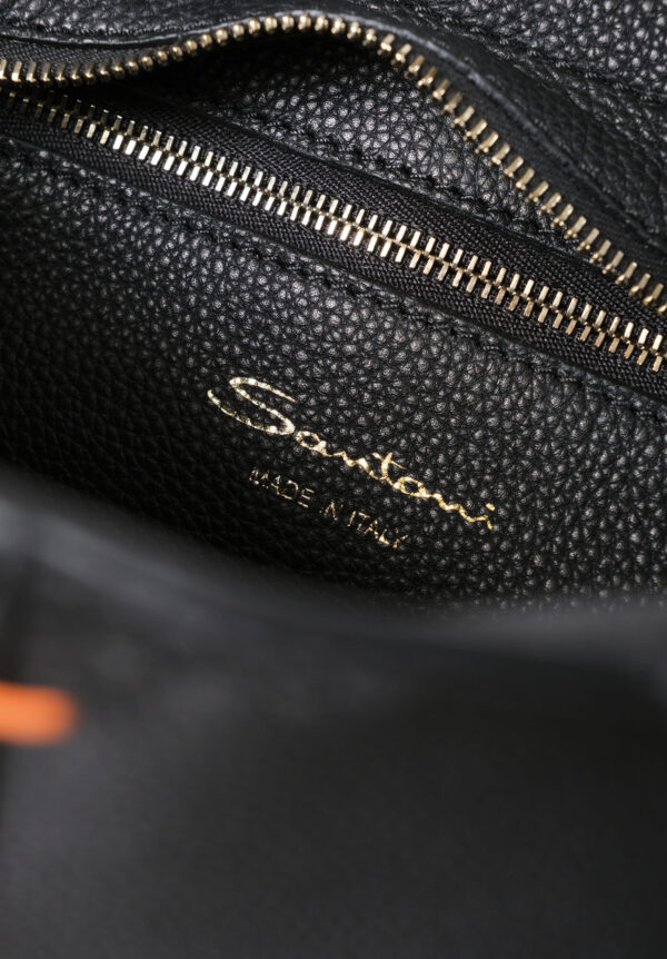 Santoni Small Chapelier with Zipper Closure, view 9