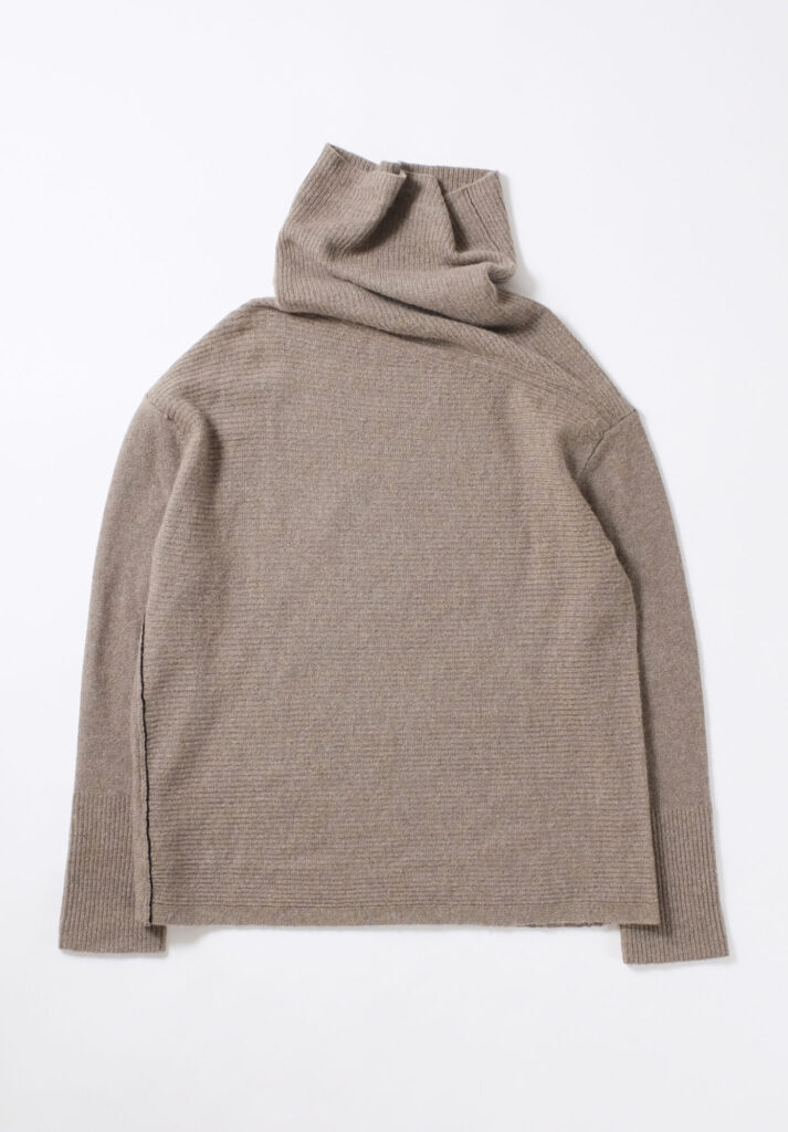 Paychi Guh Scrunch Neck Pullover - Caribou