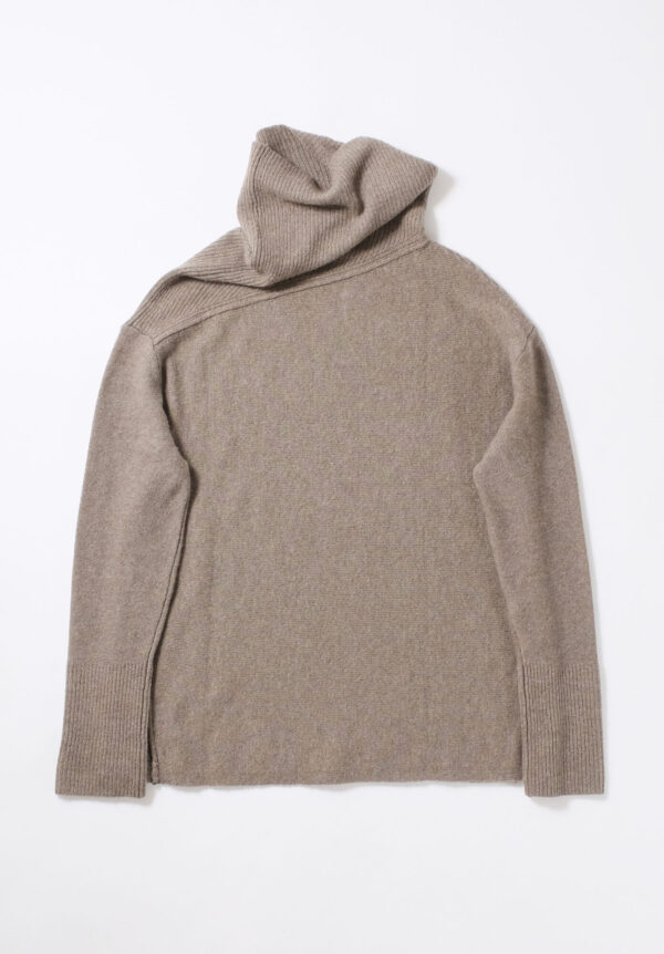 Paychi Guh Scrunch Neck Pullover - Caribou, view 2