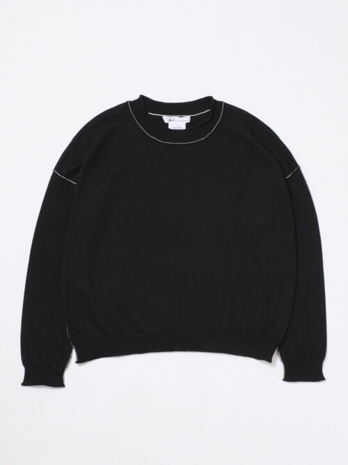Paychi Guh LS Relaxed Crew - Black