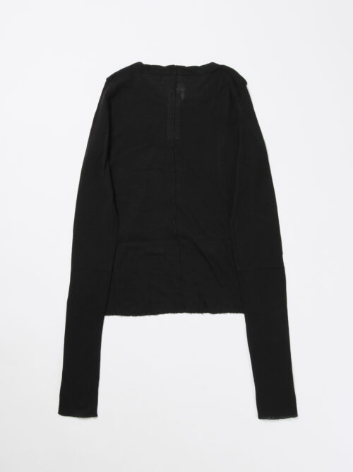 Rick Owens SS26 Cropped Rib Long Sleeve