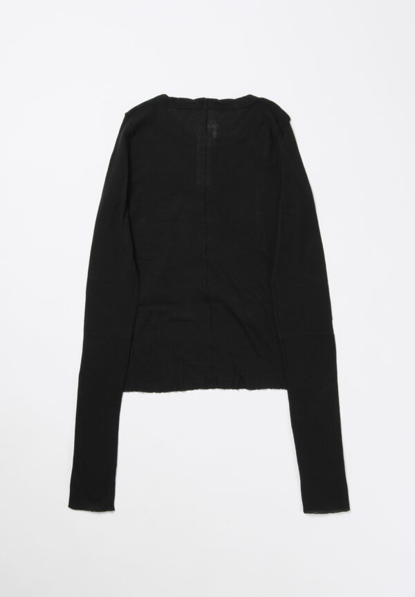 Rick Owens SS26 Cropped Rib Long Sleeve