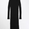 Rick Owens SS26 Ribbed Long Sleeve Dress