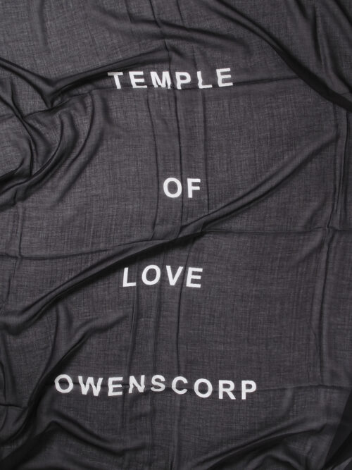 Rick Owens SS26 Printed Astro Scarf