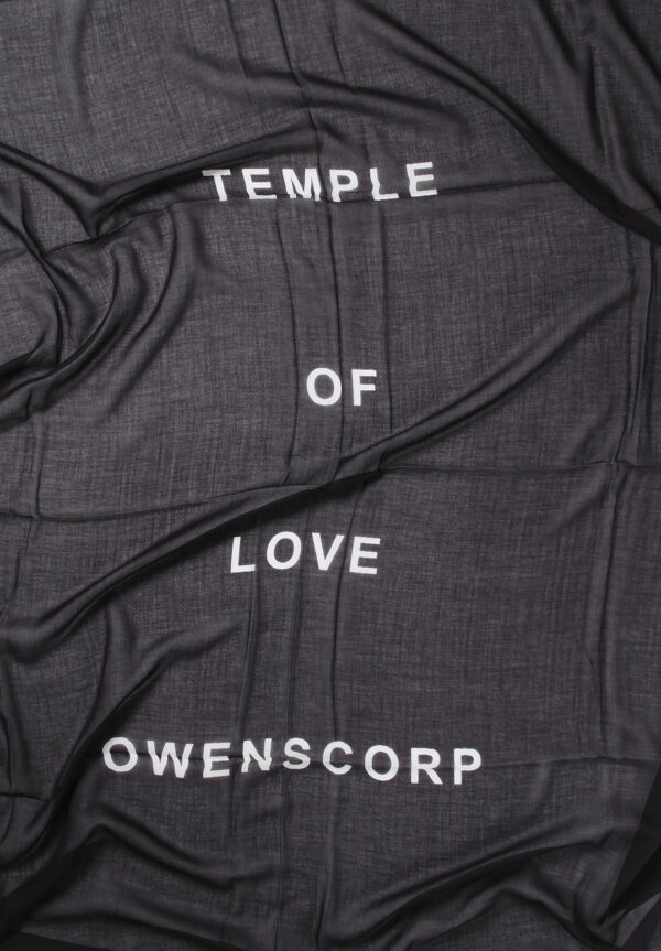 Rick Owens SS26 Printed Astro Scarf