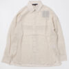 Tibi Sheer Wool Gauze Oversized Shirt