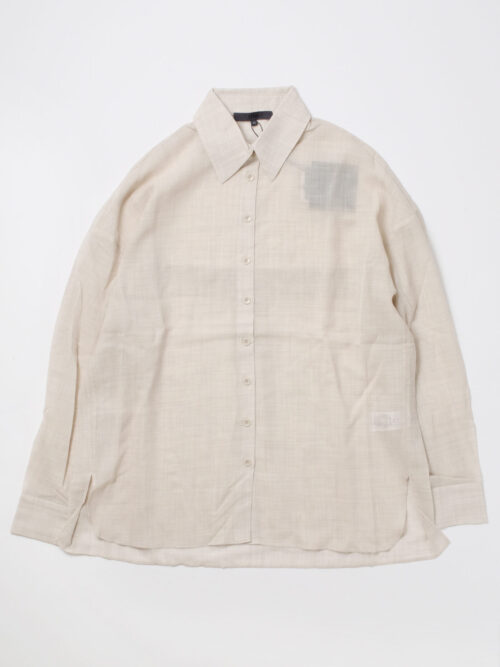 11188_A.jpg Tibi Sheer Wool Gauze Oversized Shirt