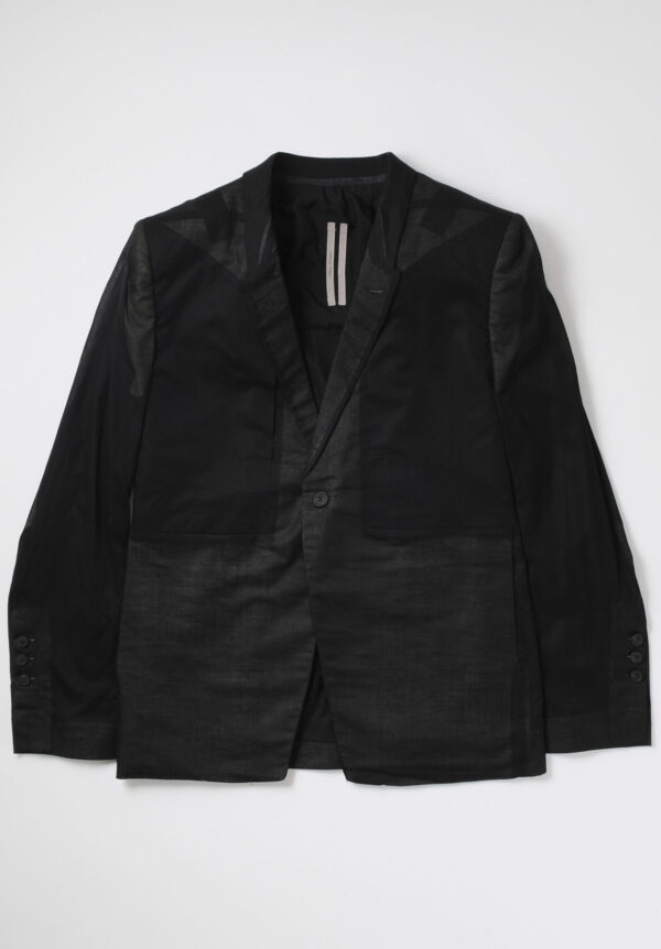 Rick Owens SS26 Fogpocket Soft Soft Blazer