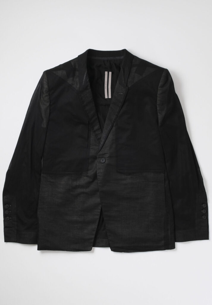 Rick Owens SS26 Fogpocket Soft Soft Blazer